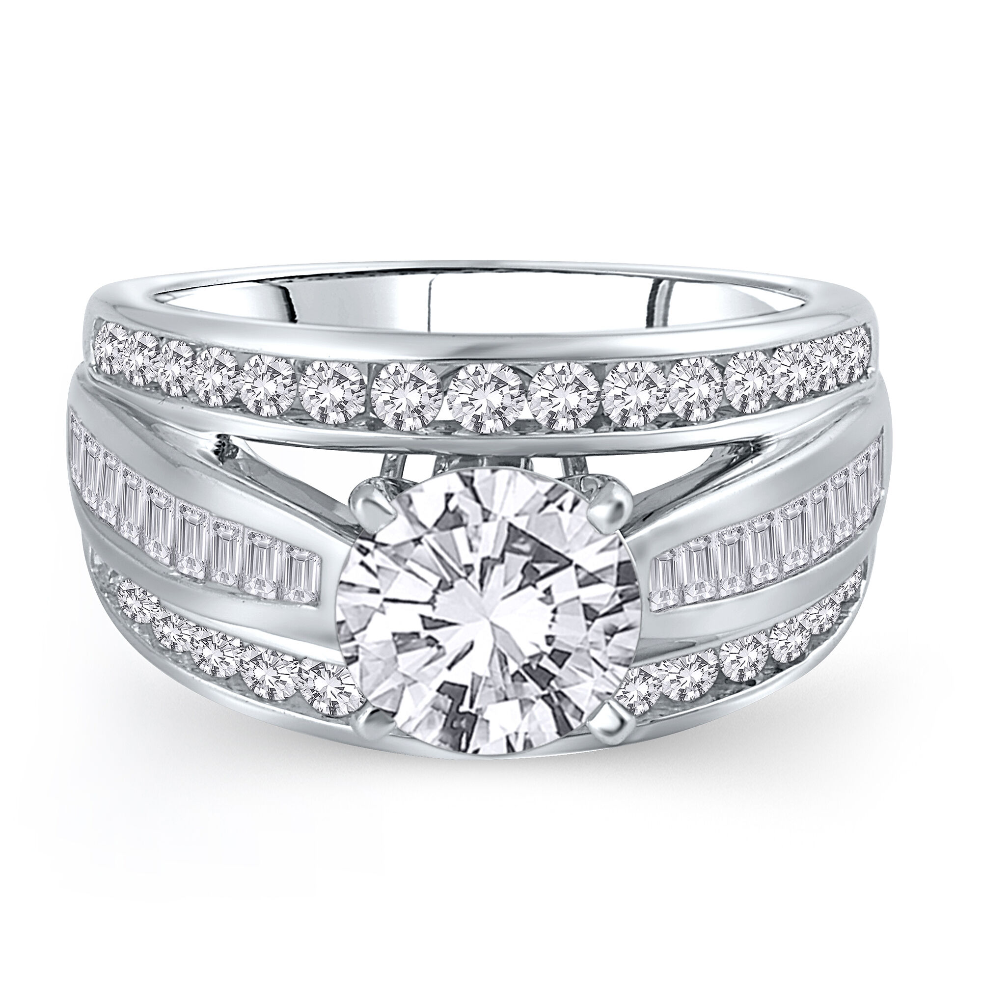 King Jewelry Engagement Ring Setting Only 001-100-01137 | Brax Jewelers |  Newport Beach, CA